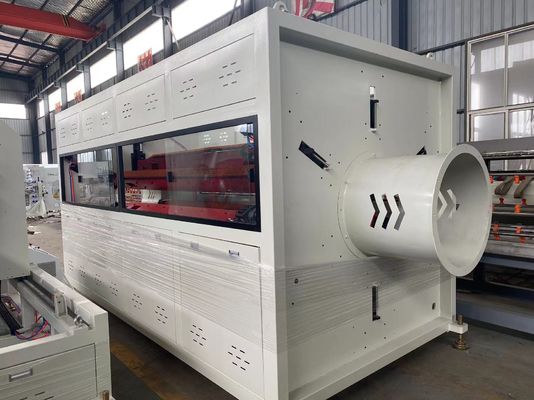 160-500mm Máy làm ống nước bằng nhựa PE 3 lớp Dây chuyền ép đùn ống nhựa PVC