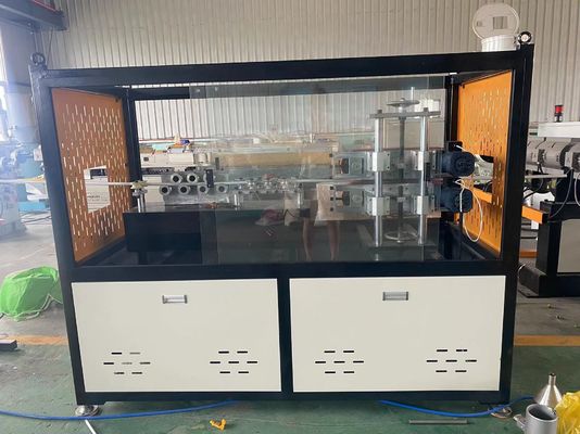 Chất lượng cao HDPE tạo hình chân không ren dây chuyền ép đùn ống sóng đơn tường