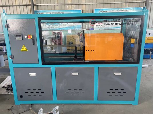 PVC PP PE PA Ống đôi tường / Dây chuyền ép đùn ống sóng điện