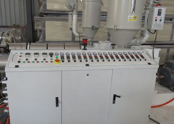 Máy làm ống sóng đôi 30kgh 17mm / Dây chuyền sản xuất ống nhựa