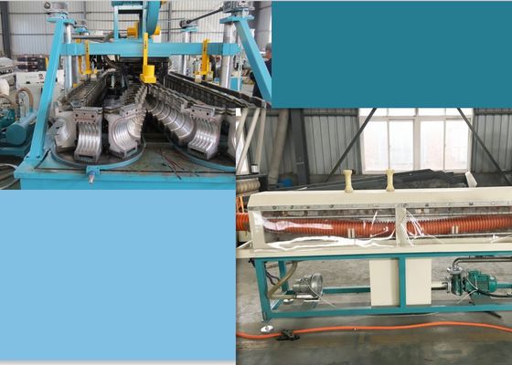 Ống xả dọc rung 40kg / H Máy ống linh hoạt 159mm