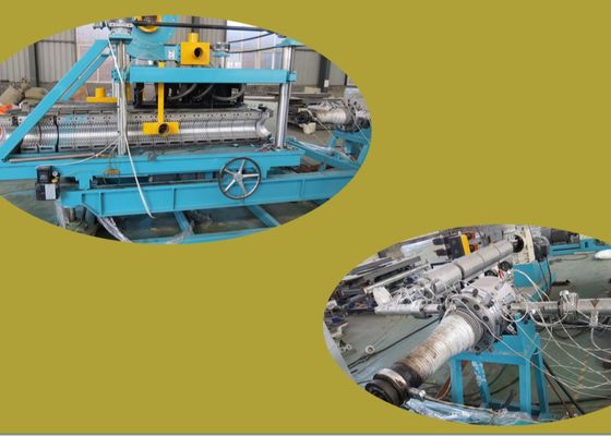 Dây chuyền sản xuất ống nhựa 35kgh tường đơn
