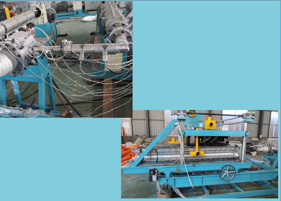Interlock 120mm Máy làm ống mềm