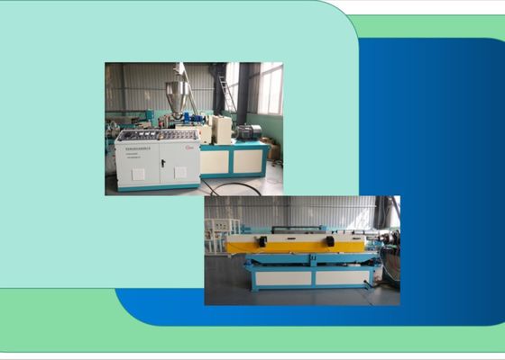 Dây chuyền sản xuất đùn ống đôi 75mm PP