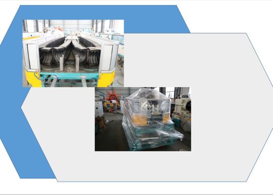 PE HDPE 650mm Máy tường đơn sóng