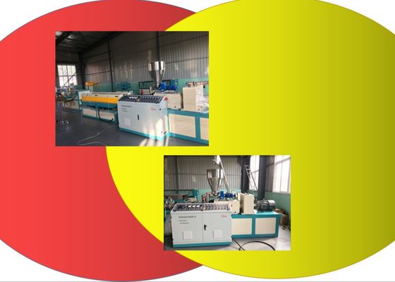 Dây chuyền đùn ống đôi PVC 350mm