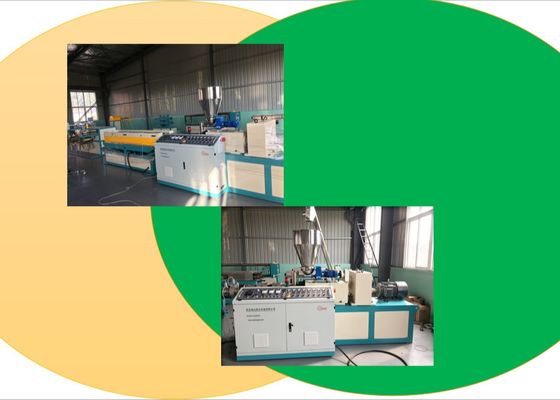 Dây chuyền đùn ống đôi PVC 350mm