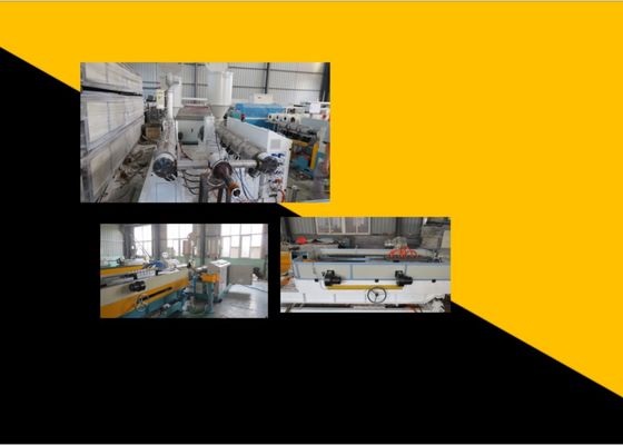 Dây chuyền sản xuất ống ép sóng 32m 180kg / H