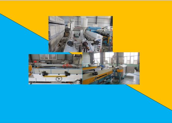 Dây chuyền đùn ống sóng đơn 160mm PVC Pipe