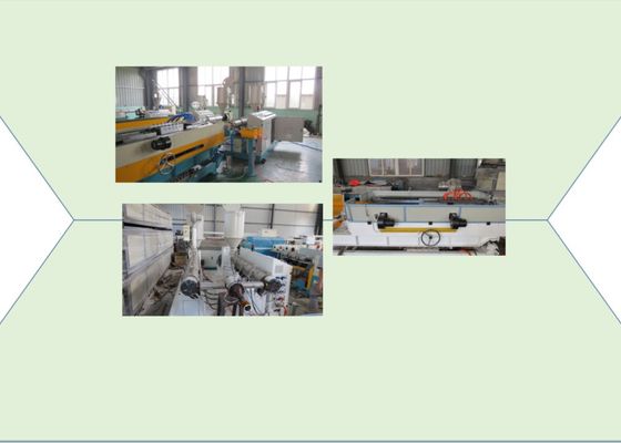 Dây chuyền đùn ống HDPE 17mm Dây chuyền đùn cáp PVC