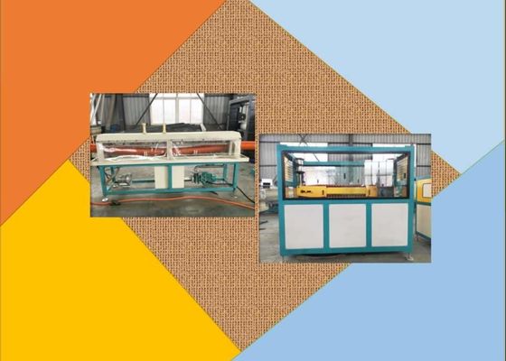 Dây chuyền đùn ống sóng PLC sâu 800Kg / H