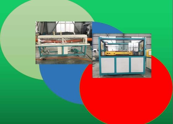 Dây chuyền đùn ống sóng kép 65kw 150kg / H PE