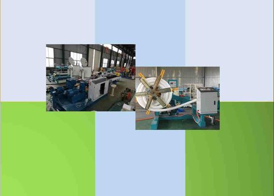 Máy làm ống PVC xoắn mềm 50kg / H