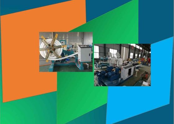 Dây chuyền sản xuất ống nhựa trục vít đôi 160mm 50kg / H