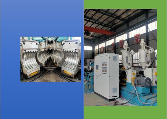 Dây chuyền sản xuất ống nhựa trục vít đôi PLC 50kg / H