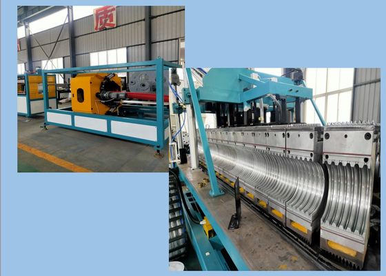 Dây chuyền đùn ống sóng PVC 800mm đơn trục vít