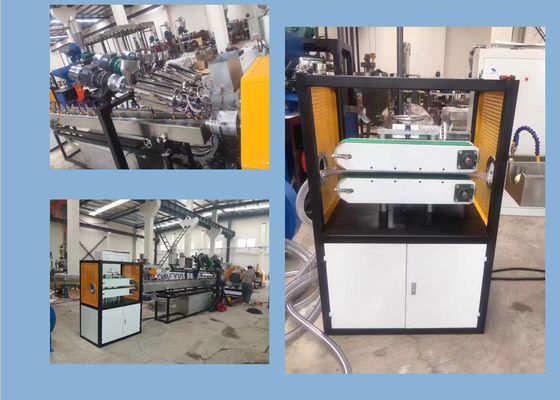 Dây chuyền đùn ống sóng đôi HDPE PVC PLC