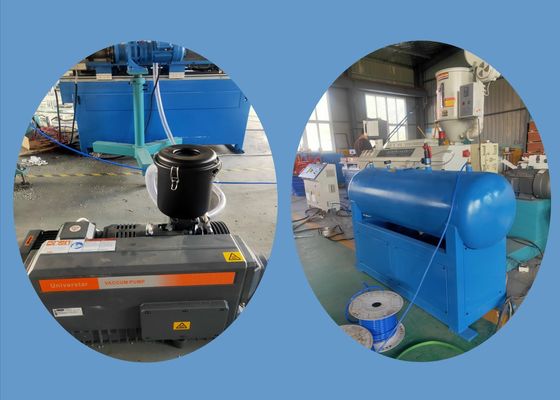 Dây chuyền đùn ống sóng 500mm trục vít đơn 1200kg / H