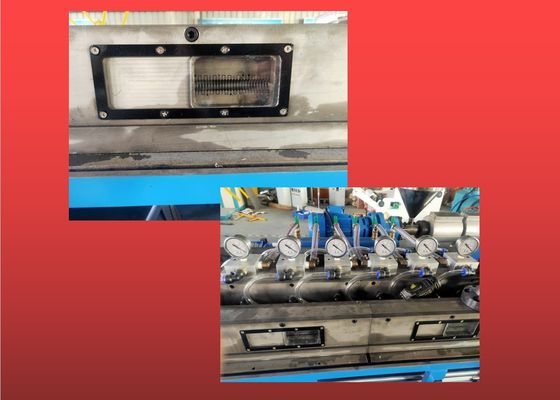 Dây chuyền đùn ống sóng 500mm trục vít đơn 1200kg / H