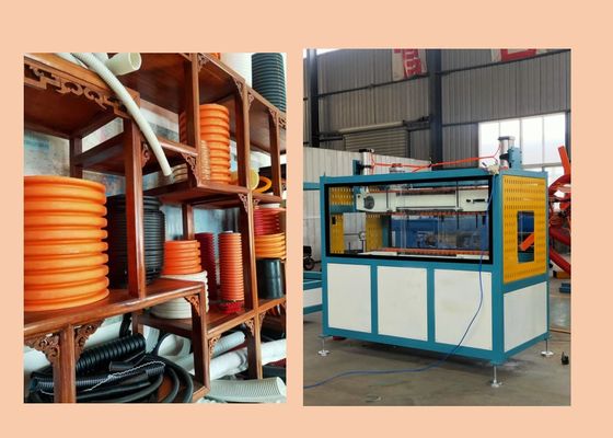 Máy đùn ống thoát nước 350kg / H 10m / phút