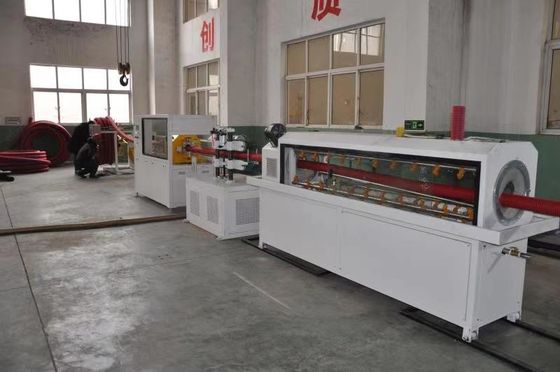 Dây chuyền đùn ống sóng đơn HDPE Đường kính 20mm / Máy làm