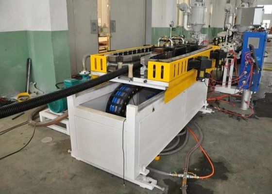 Máy ép ống trục vít đơn tường 75mm Dây chuyền đùn 33L / D