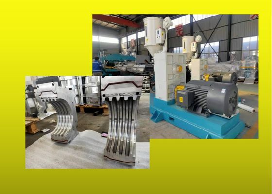 Dây chuyền đùn ống sóng PVC DN300 cho nuôi trồng thủy sản