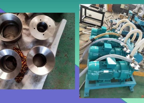3-6m / phút PP PE Dây chuyền đùn ống sóng đơn / đôi tường