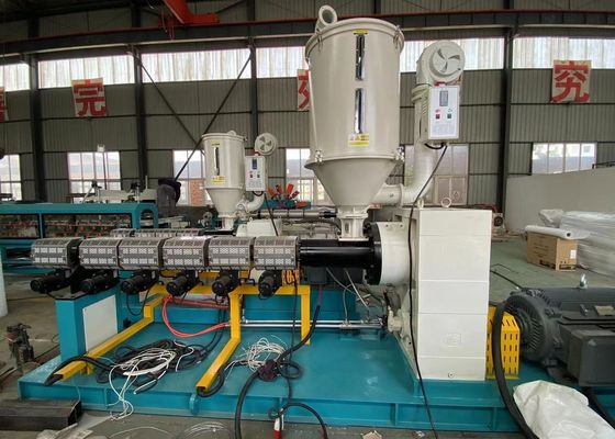 20-110mm HDPE PP Dây chuyền đùn ống sóng đơn tường điện