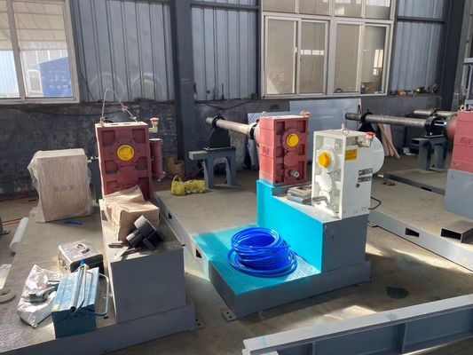 Dây chuyền đùn ống sóng đơn 90Kg / H 16-63mm PE PP HDPE