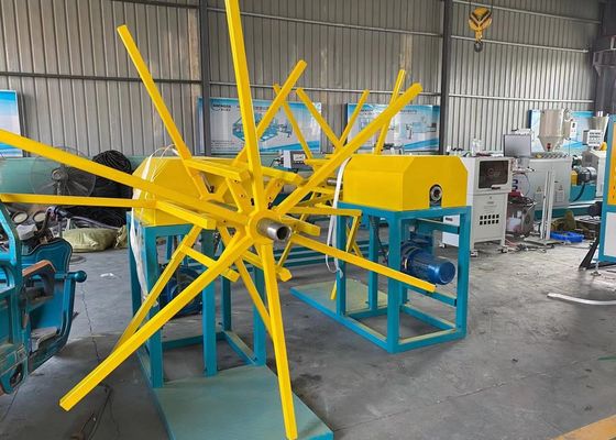 160-450mm HDPE PP Cung cấp khí đốt Máy đùn nhựa trục vít đơn