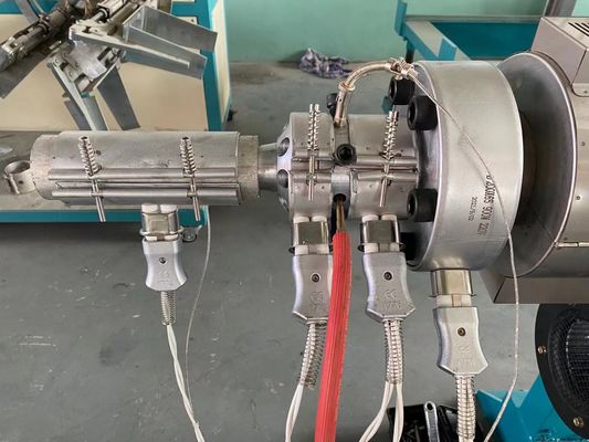 Dây chuyền đùn ống sóng đơn 16-63mm PE PP Trục vít đơn