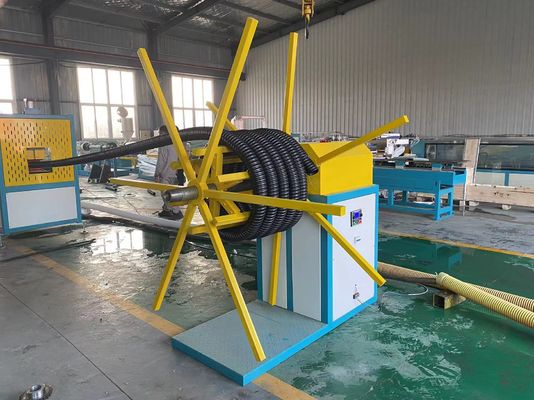 Dây chuyền sản xuất máy nhựa ống xoắn ốc HDPE PP 25-100mm