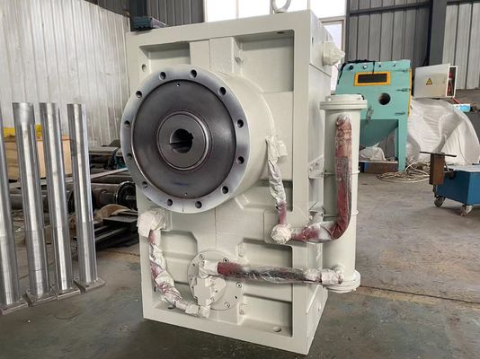 Dây chuyền đùn ống sóng đôi 1t / H PE / HDPE cho hệ thống thoát nước / ống dẫn cáp