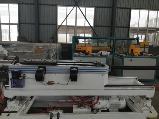 50-80kg / h Dây chuyền đùn ống sóng đôi HDPE / PP / PVC