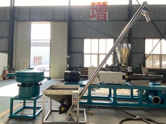 Dây chuyền đùn ống PVC 200-260kg / H Máy đùn trục vít đôi hình nón