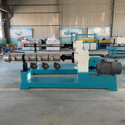 Máy đùn trục vít đơn 80-150kg / H cho ống sóng đơn HDPE PP PE