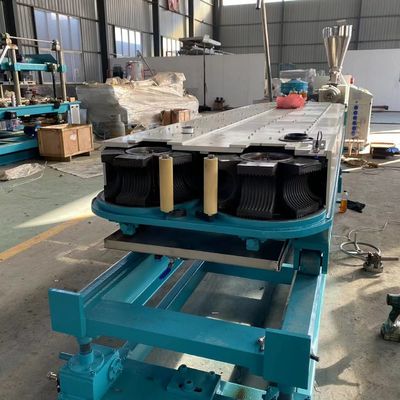 16-63mm HDPE PE PVC Máy ép đùn ống đơn tường