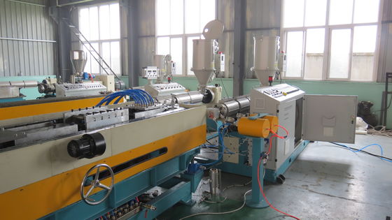 Máy ép ống sóng đơn PP PE Dây chuyền sản xuất ống 110mm