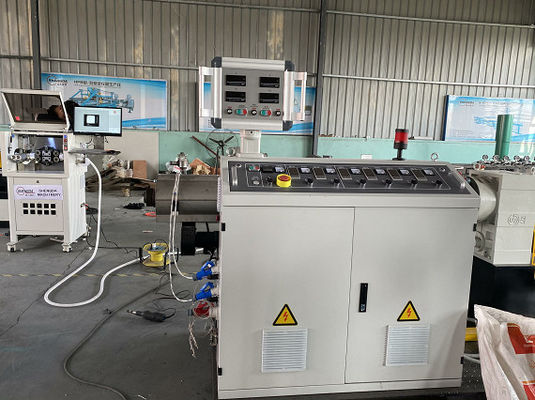 Dây chuyền sản xuất ống nhựa HDPE / PE hiệu quả cao Máy đùn ống
